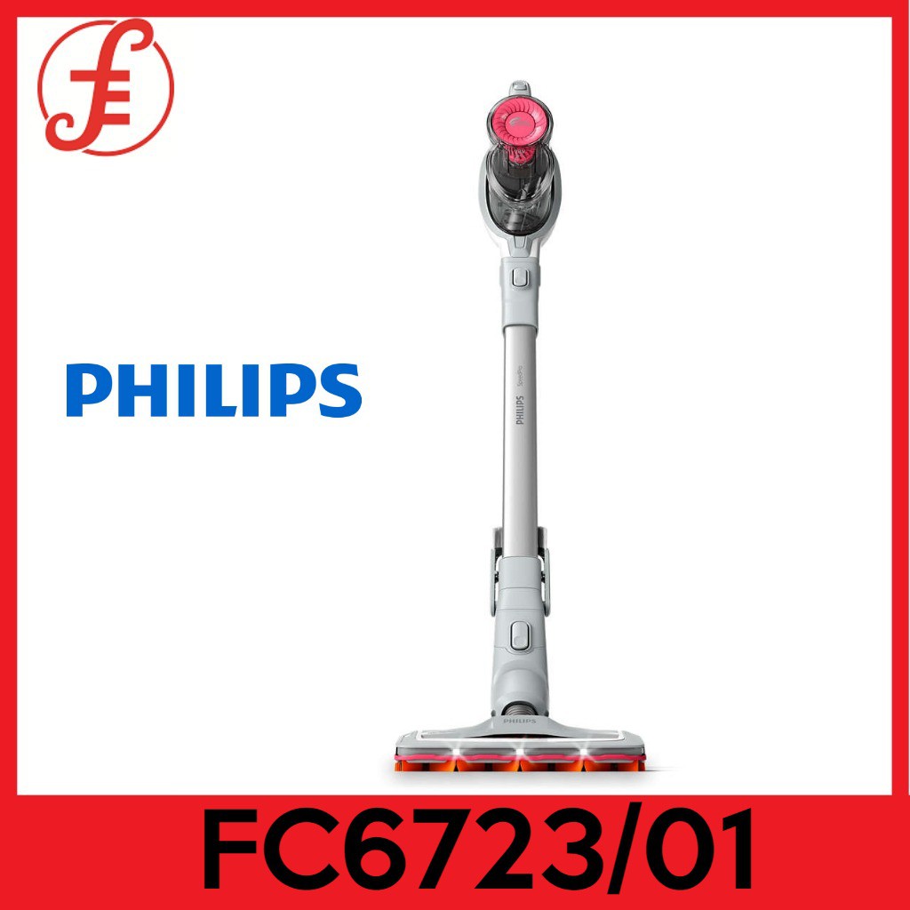 Philips FC6723/01 SpeedPro Cordless Stick Vacuum Cleaner with 2 years