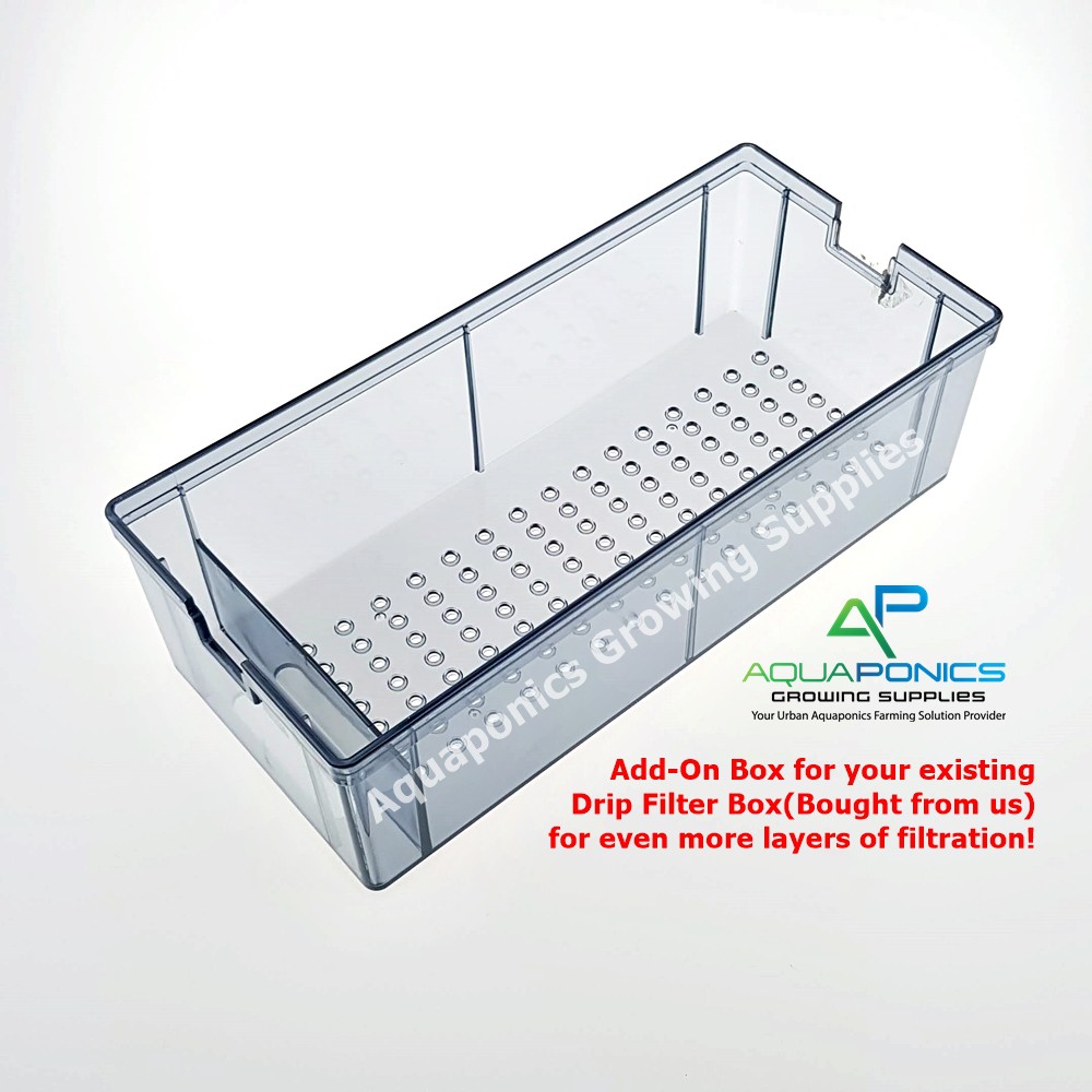 SOBO Drip Filter Box (ADD-ON, WITHOUT COVER) 1Pcs Top Filter Aquarium ...