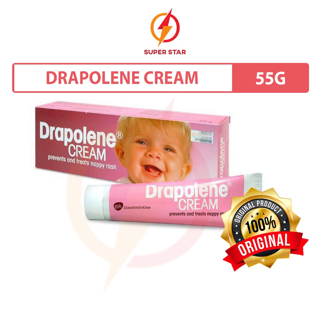 Drapolene Cream Prevents & Treats Nappy Rash 55g | Shopee Singapore