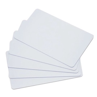 8pcs Blank Cards with Chips Pvc Blank Cards Smart Ic Cards Blank White Cards