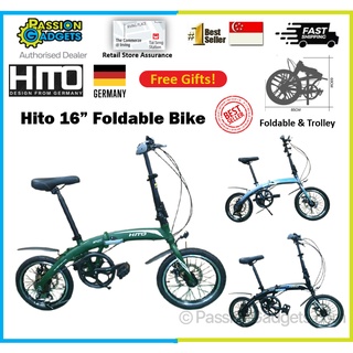 Hito 16 2025 inch foldable bike