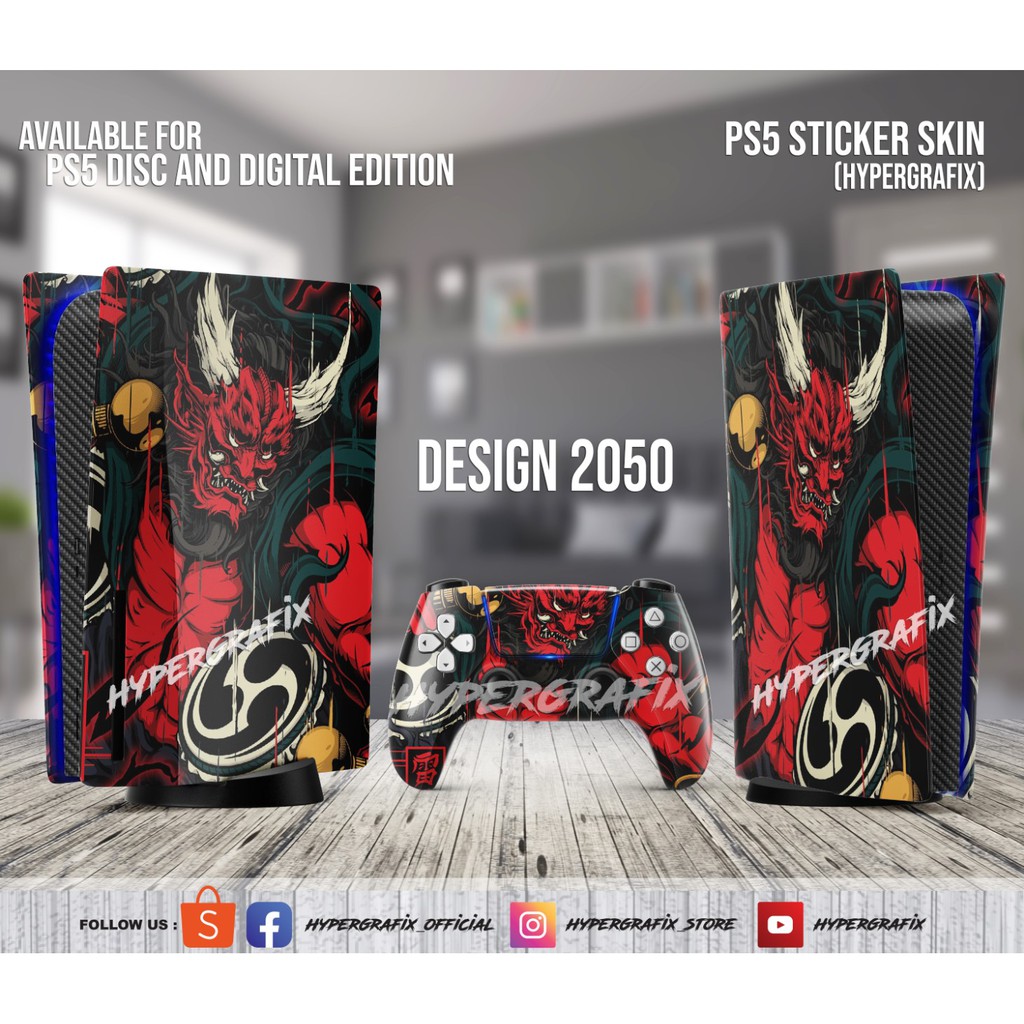 PS5 PLAYSTATION 5 STICKER SKIN DECAL 2050 | Shopee Singapore