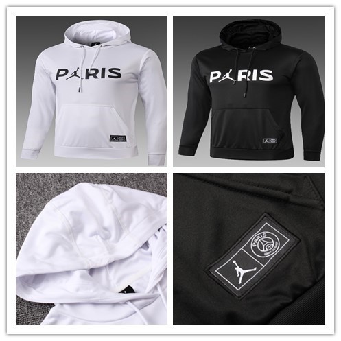 Psg black hot sale jordan hoodie