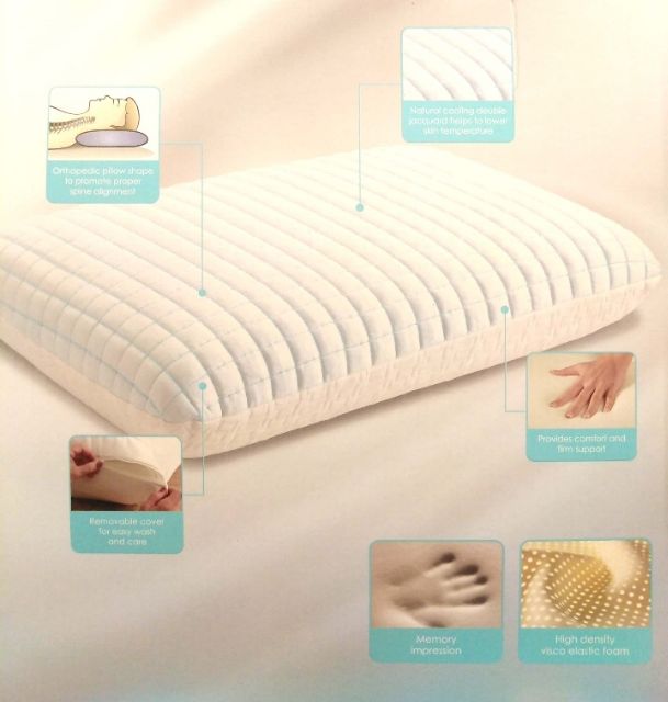 Akemi ultra cool contour memory pillow hotsell