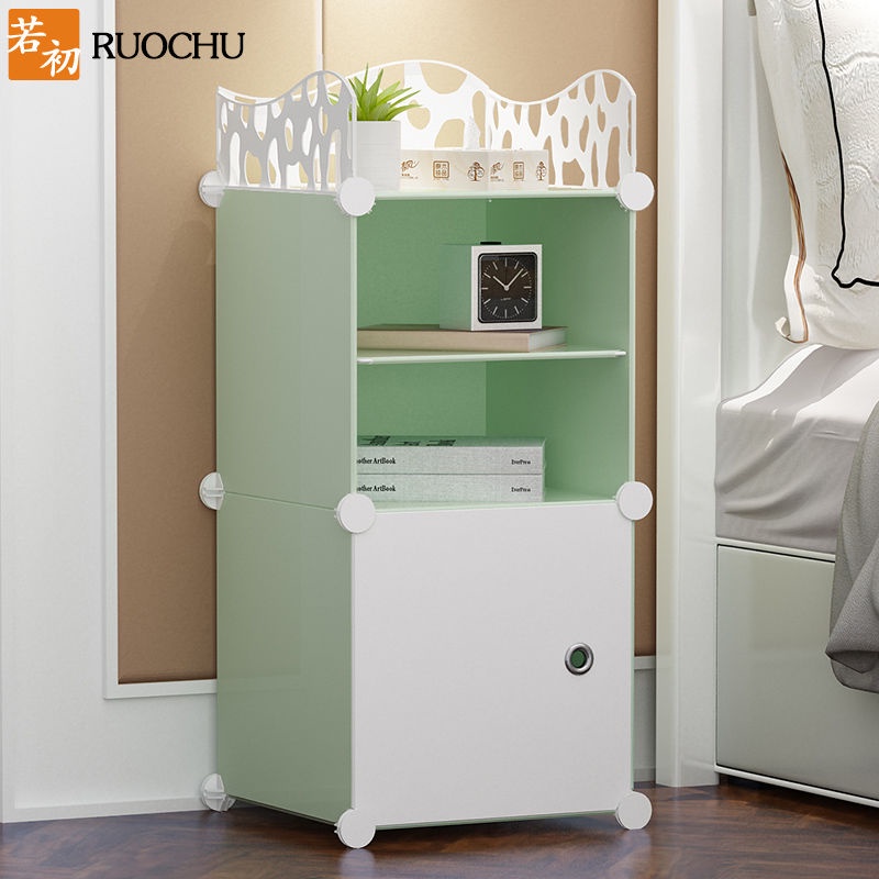 Simple Dormitory Bedside Table Locker Bedroom Multi-Functional Small ...