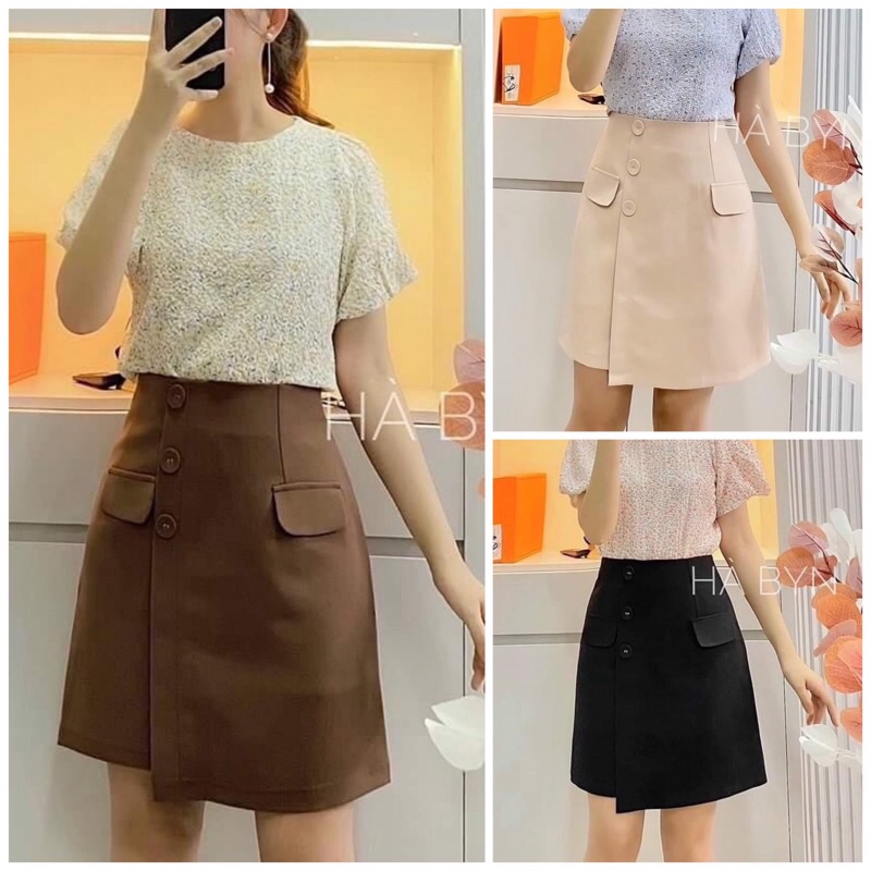 Shees Fashion Korean style high waisted office skirt M222 Shopee Singapore