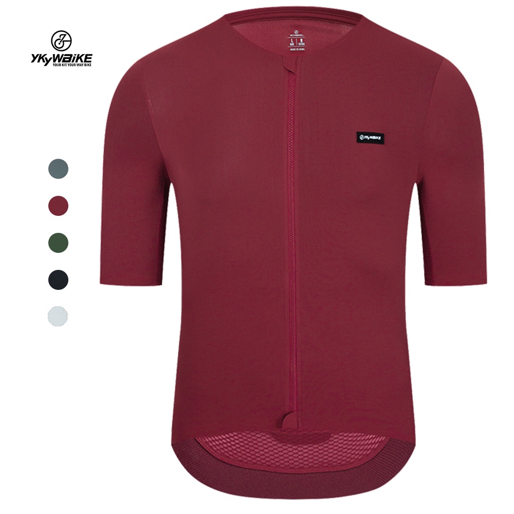 YKYWBIKE 2022 Men Cycling Jersey Summer Short Sleeve MTB Bike Shirts