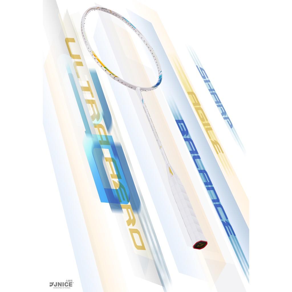 JNICE (Made in Taiwan) - Ultra Aero 20 Badminton Racket | Shopee