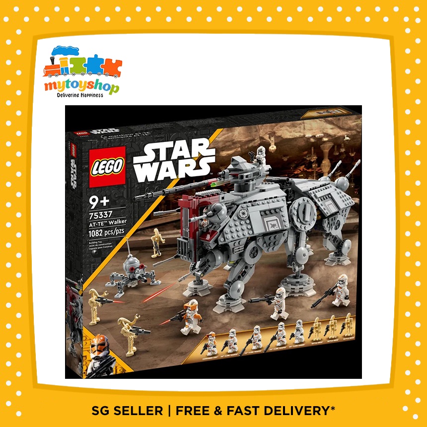 LEGO 75337 Star Wars TM AT TE Walker Shopee Singapore