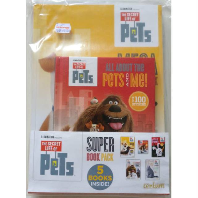 The Secret Life Of Pets Super Book Pack (5 Books) | Shopee Singapore