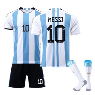 2223 Argentina Away No. 10 Messi 11 Di Maria Football Jersey Set - China  Jersey and Jersey Set price