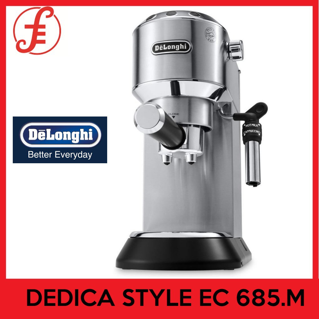 DeLonghi Dedica Pump Espresso EC685.M / EC685.R / EC685.W / EC685.BK