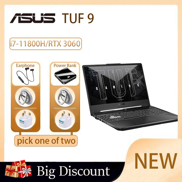 [ RTX 3060 ] ASUS TUF Gaming laptop ASUS Laptop TUF 9 i7-11800H 144HZ new ASUS Gaming Laptop