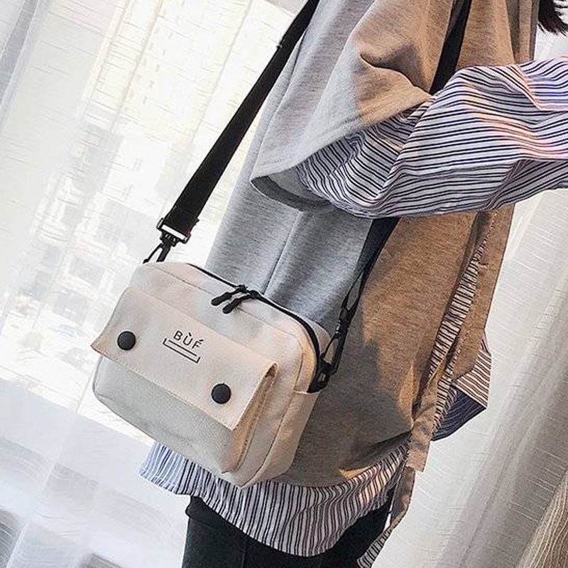 Women Handbags Shoulder  2023 Summer New Fashion Female Canvas Messenger Bags Cute Crossbody Purses for Teenage Cool Girls