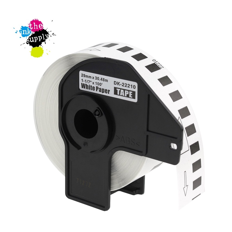 DK-22210 29mm Compatible Brother Continuous Thermal Label Sticker ...