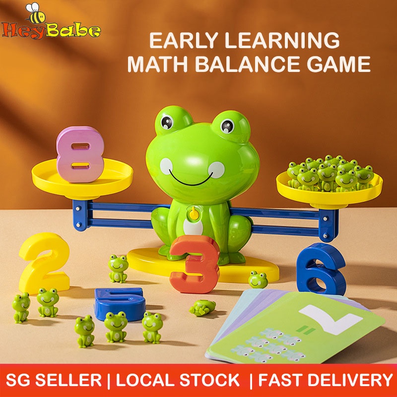 【Free Wrapping】Math toy for kids, balance weight scale, Early learning toy. Preschool education. Gift for boy, girls.