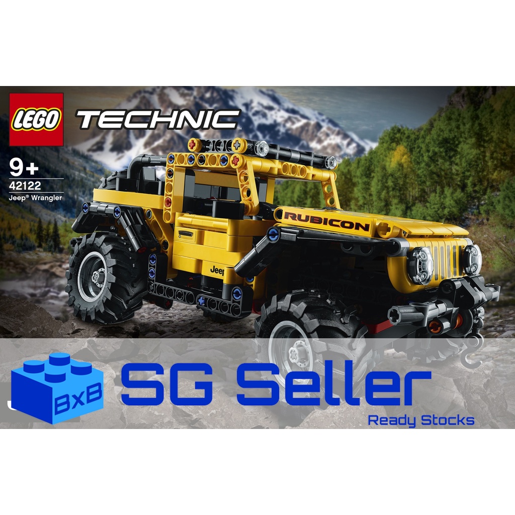 Lego Technic 42122: Jeep Wrangler | Shopee Singapore