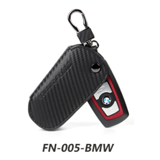 Car Leather Key Case for BMW M Sport Key Bag Carbon Fiber Car Remote Key  Cover X1 X3 X4 X5 X6 F10 F15 F20 F22 F30 F31 F34 F10 F25 GT 320