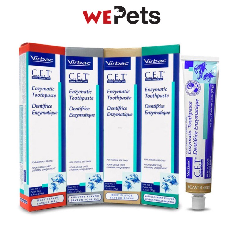 Virbac C.E.T. Enzymatic Toothpaste toothpaste for dogs & cats (Assorted
