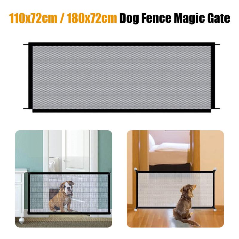 Dog Magic Gate Portable Foldable Ingenious Enclosure Protect Safety ...