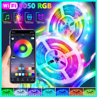 DC 5V Bluetooth RGB 3535 LED Strip Light Smart Phone Control Flexible  Ribbon DIY Led Light Strip USB Tape Diode Christmas Lights