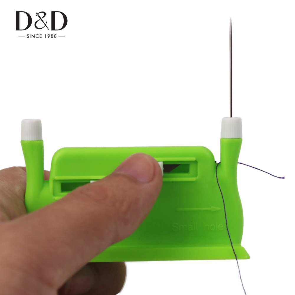 1 Useful Manual Needle and Thread, with 5 Sewing Needle and Thread DIY