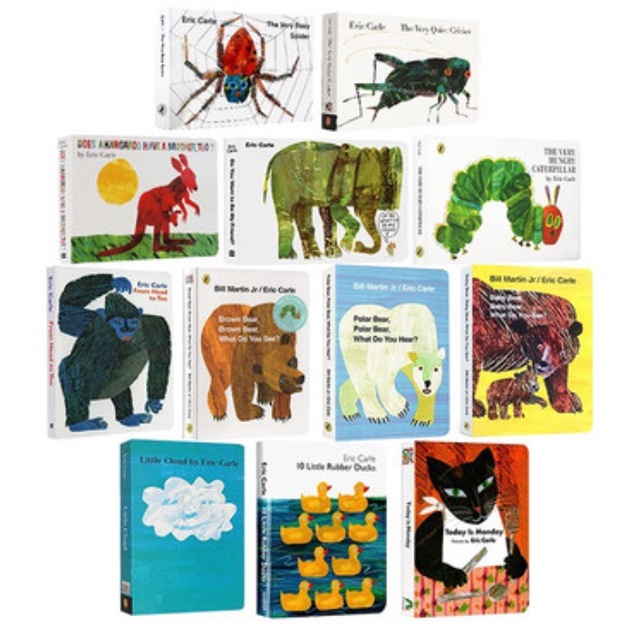 Eric Carle Board Books Set Of 8 - Vrogue.co