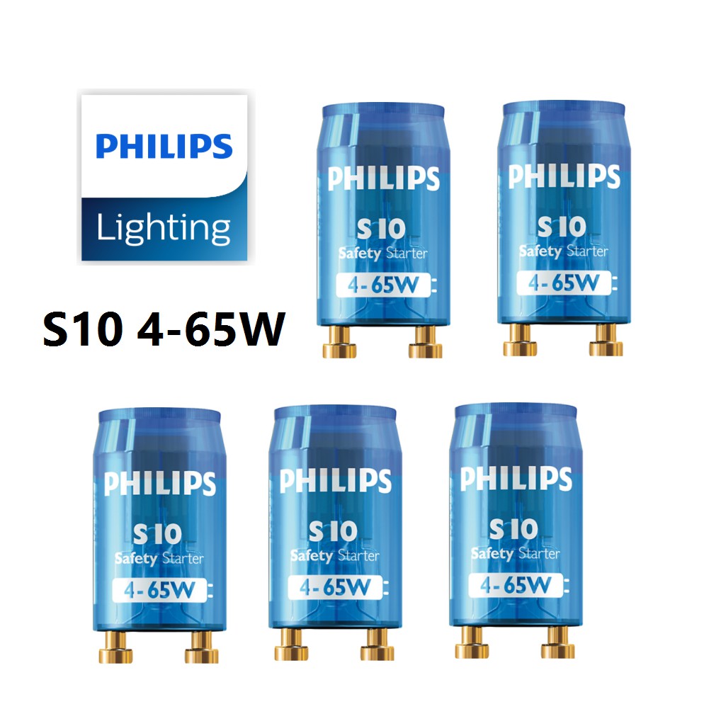 [Bundle of 5] Philips Fluorescent Tube Starter S10 S2P Shopee Singapore