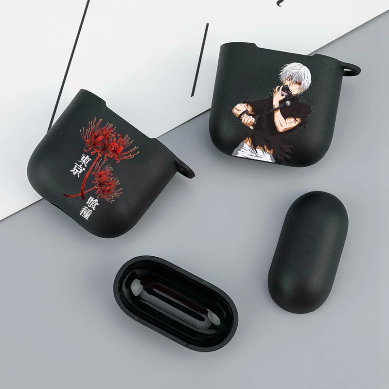 Tokyo Ghoul Trendy Anime Kaneki Ken Soft Case For Airpods 1 2 Cases Wireless Bluetooth Earphone