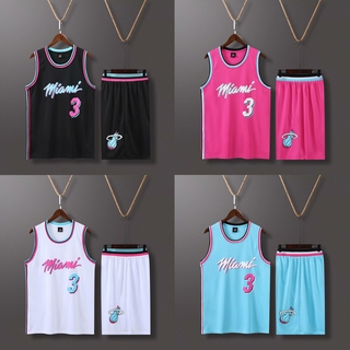 Dwayne Wade Miami Heat Vice City Jersey Pink