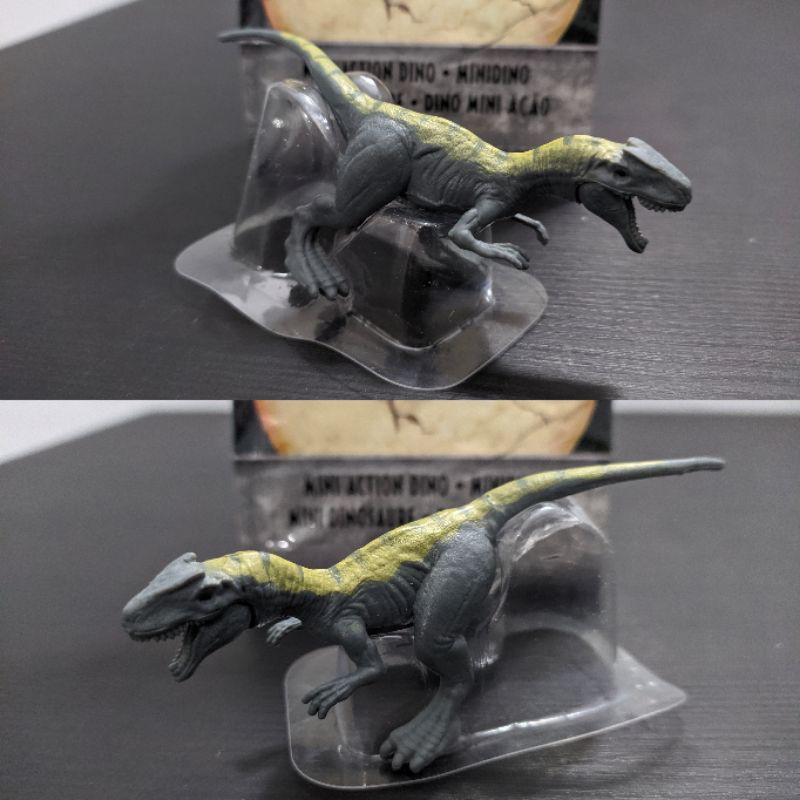 Mattel Jurassic World Mini Action Dinosaur Dino Rivals: Allosaurus ...