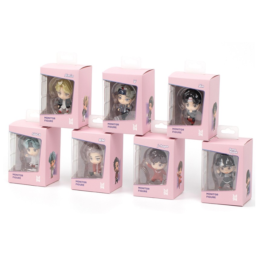 [Korea] BTS (Bangtan boys) Monitor Figure full set (7 members), TinyTan ...