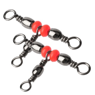 100pcs Fishing Swivels Tackle Fishing Rolling Swivels Fishing Triple  Swivels Fishing Swivels Connector to Rotate Fishing Tackle Japanese-Style