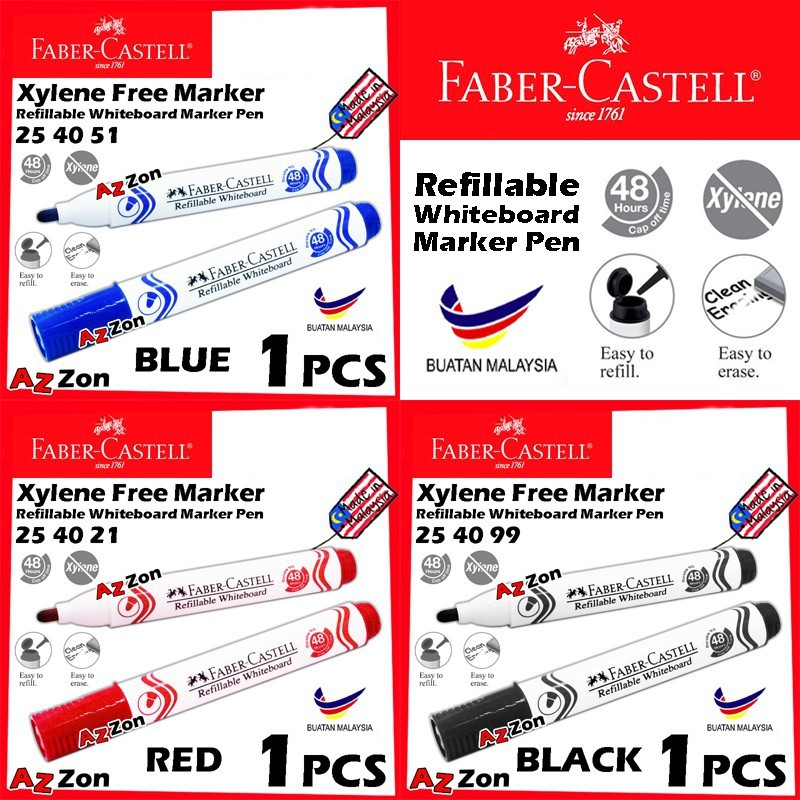 FaberCastell Xylene Free Refillable Durable Nib FaberCastell