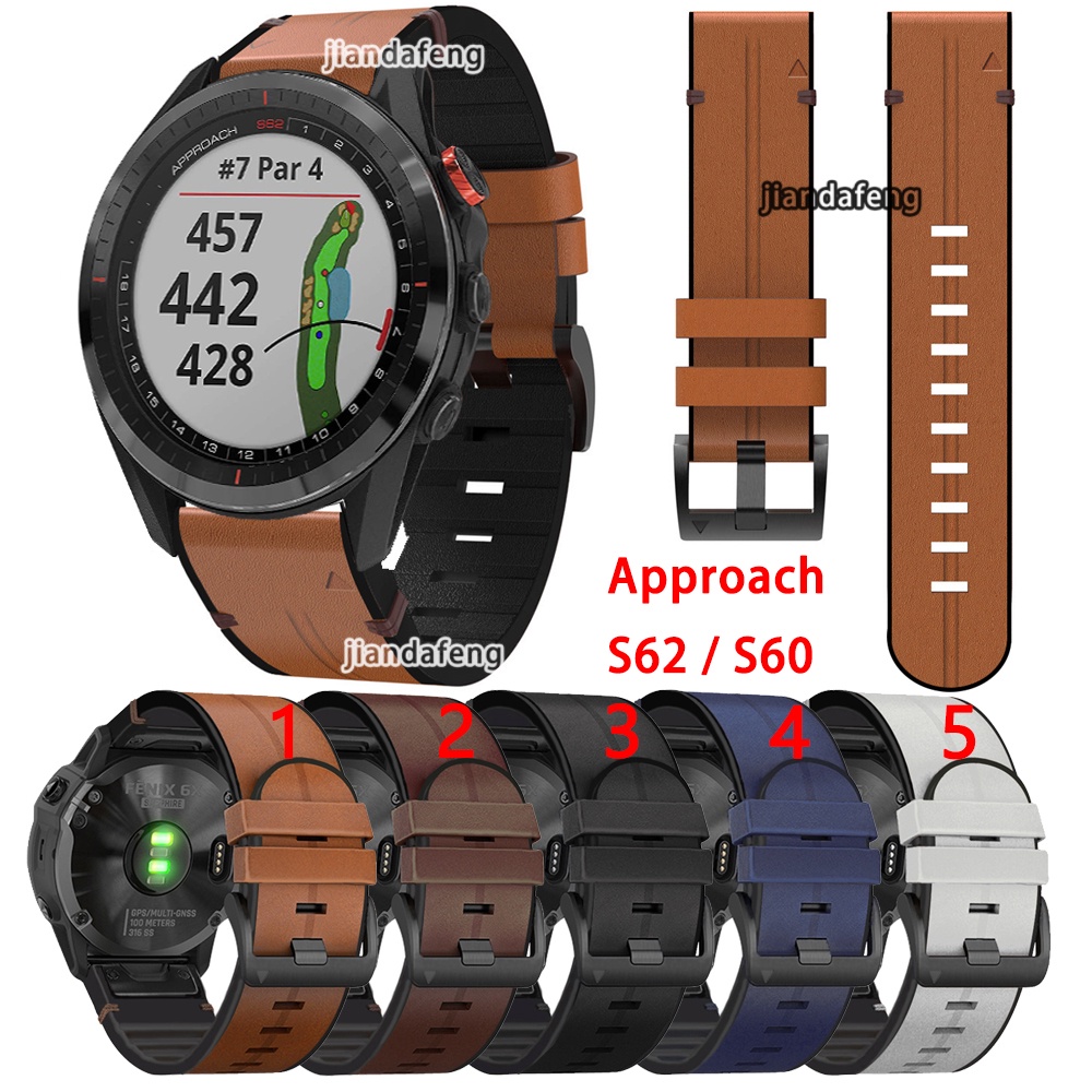 Garmin s60 leather discount strap