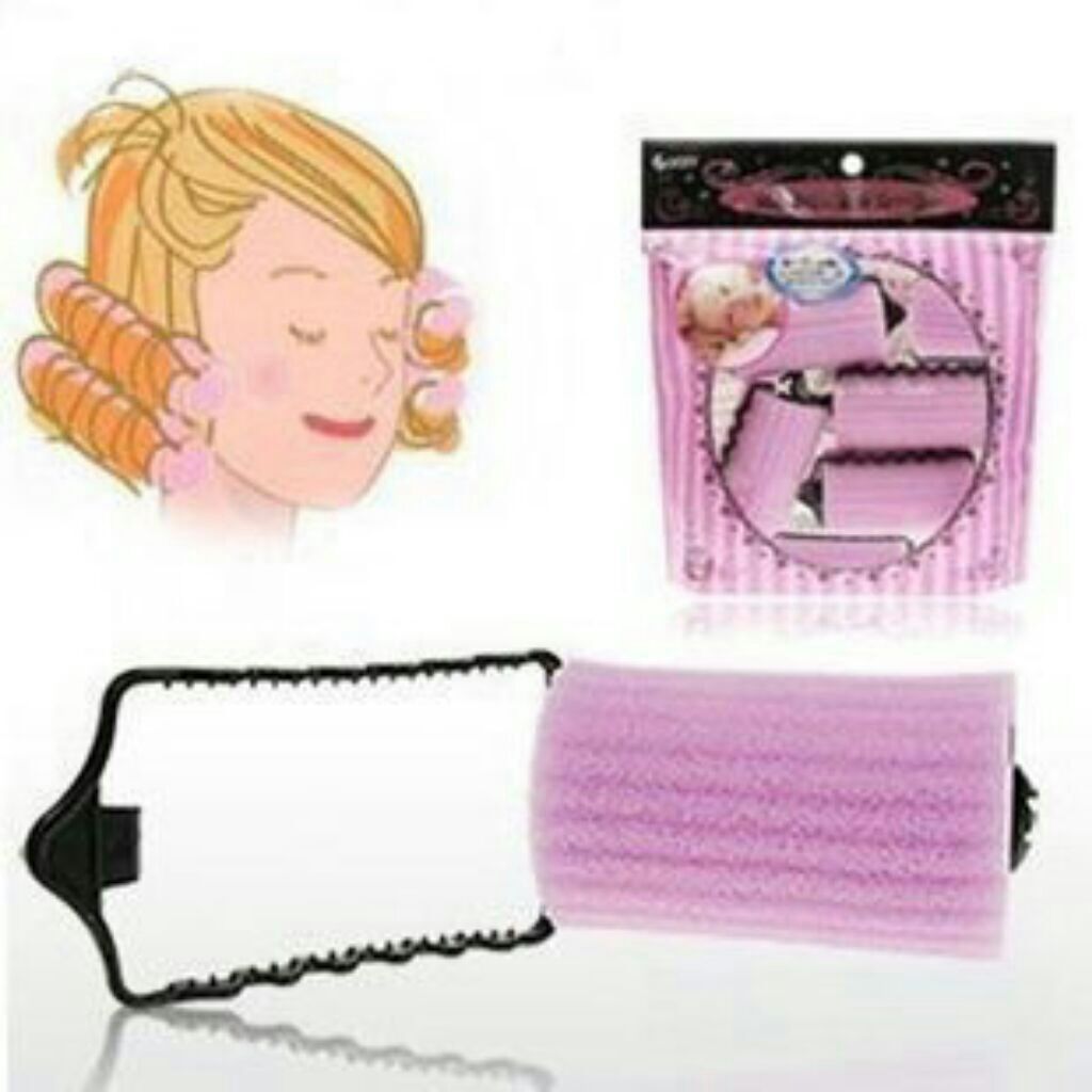 DIY 4/6/8 pcs Sponge Foam hair curler Roller SOFT BENDY hair Foam curl