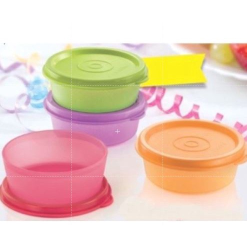 Tupperware Mini Round Keeper 70ml Airtight Food Container (4