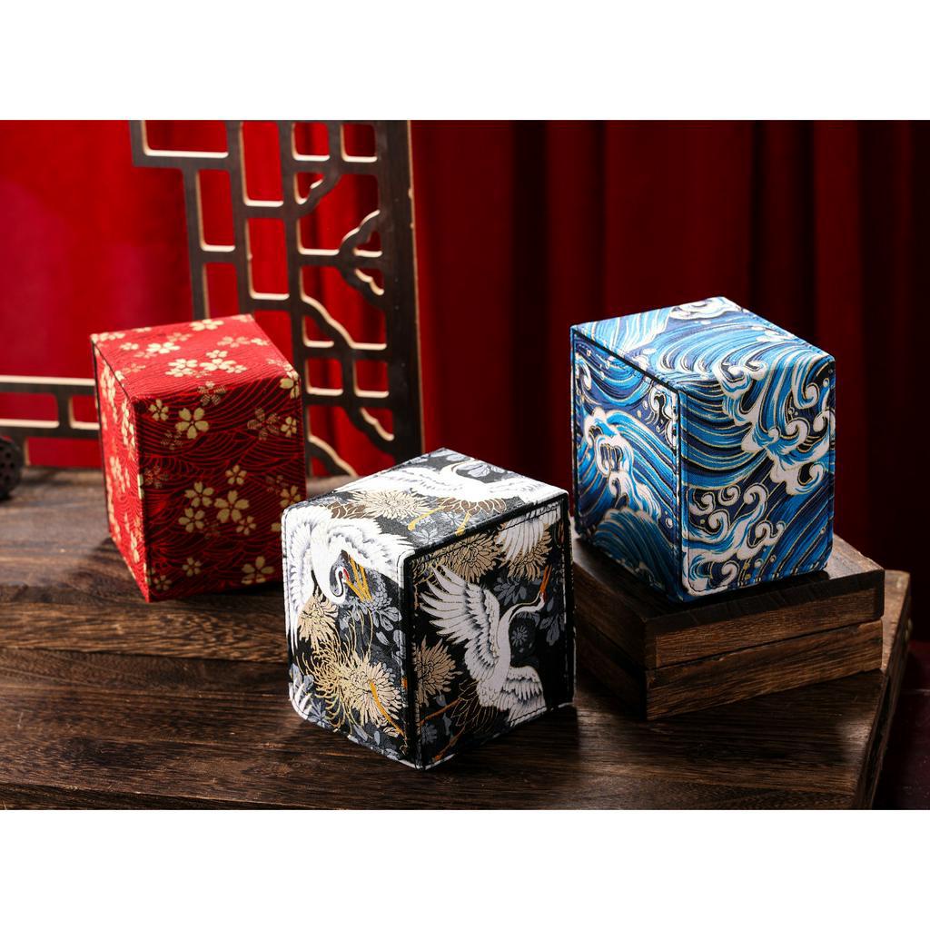 Japanese Traditional Print Deck box (Can fit 100+ cards) for EDH MTG ...