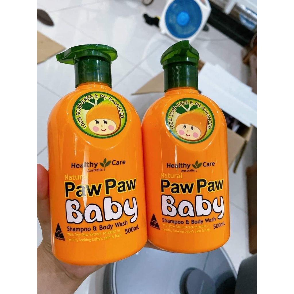 Papaya Shower Gel Papaya For Baby Bottle 500ML Shopee Singapore
