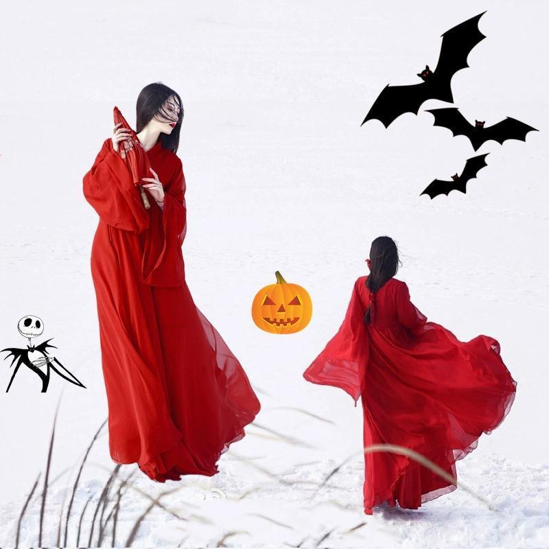 Costume Sadako Vampire Costume Classical Dance Costume Hanfu | Shopee ...