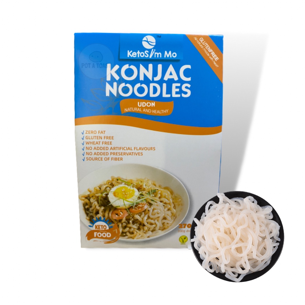 KetoSlim Mo Konjac Pasta / Rice Dry Rice 270g Diet Keto Friendly Meal Replacement Noodles