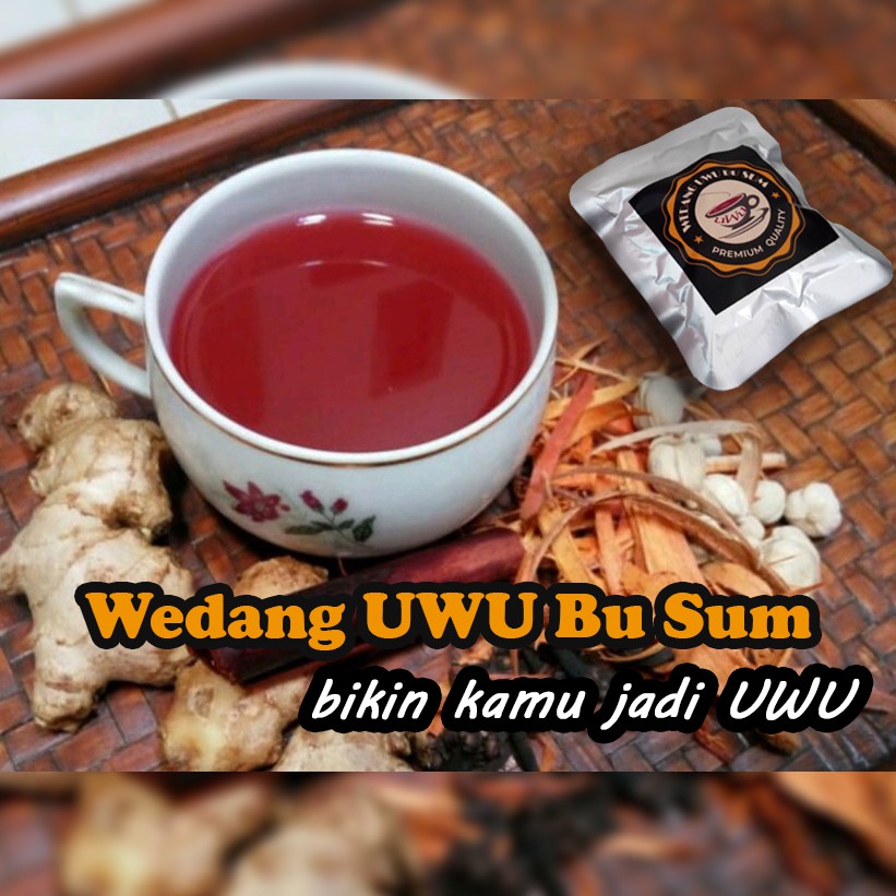 Wedang UWU Bu Sum Original PREMIUM Quality Practical Just Dip Without ...