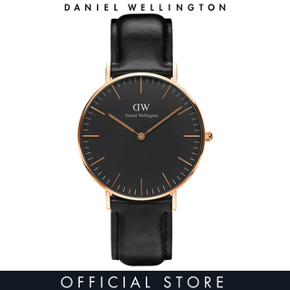 Dw best sale leather watch