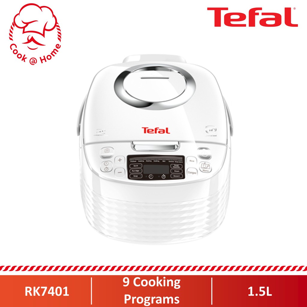 Tefal Daily Rice Cooker Fuzzy Logic 1.5L RK7401 Shopee Singapore