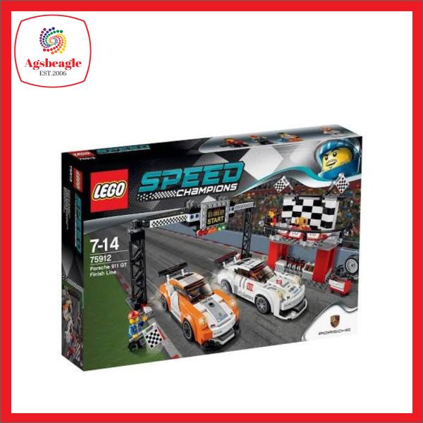 Lego Speed Champions Porsche 911 GT Finish Line 75912 (2015) | Shopee ...