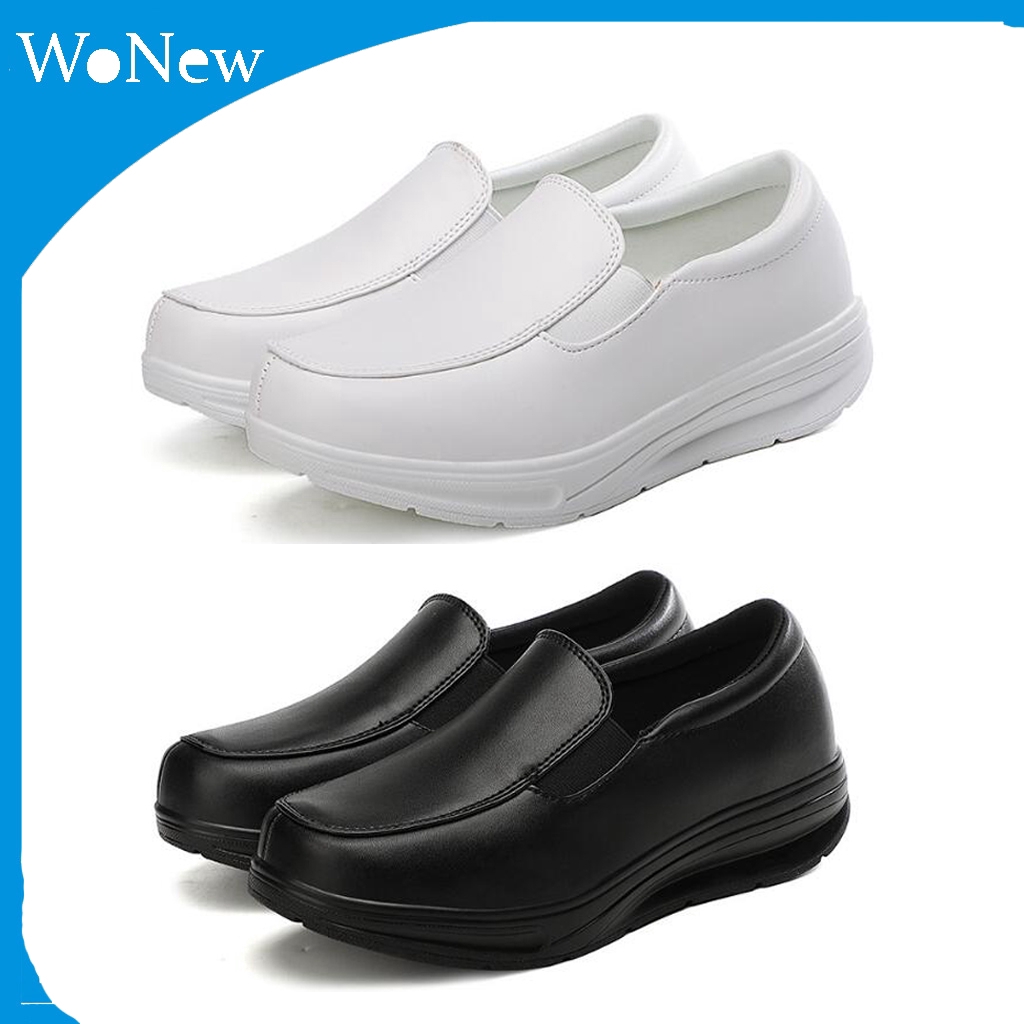 White waterproof 2025 nursing shoes