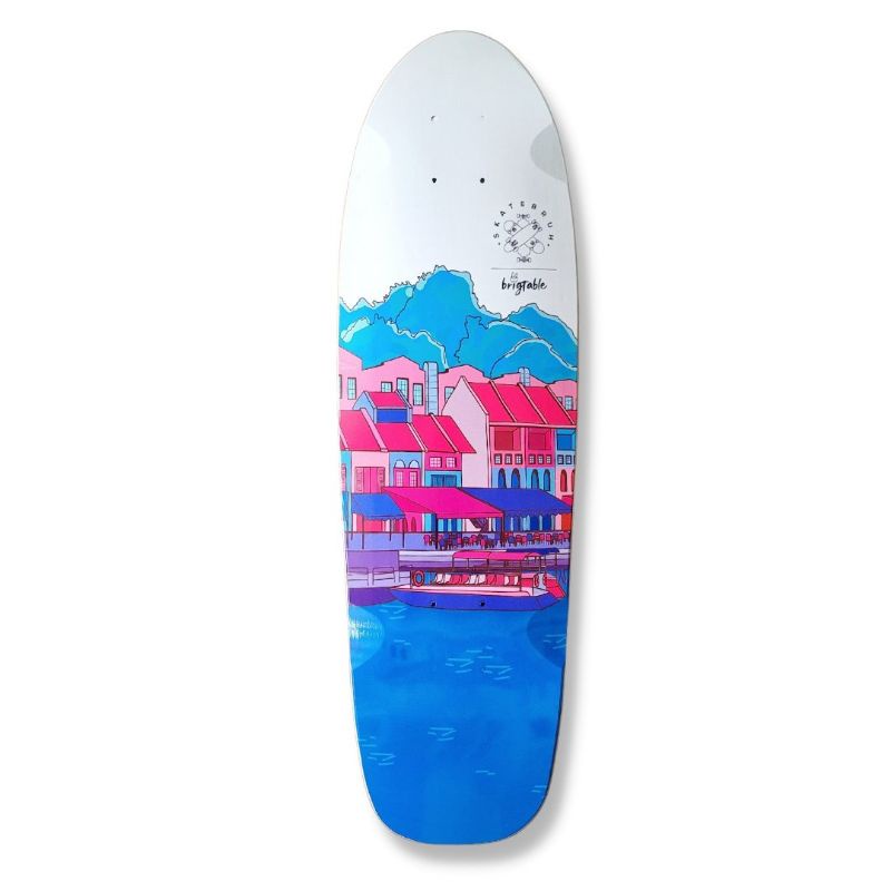 Skatebruh Clarke Quay Cruiser board deck Shopee Singapore