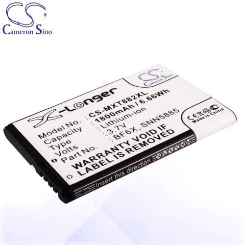 Batteria Al Litio 1800mAh 3.7V Per Motorola XT531, XT860, XT862, Droid 3, Milestone 3 – Sostituisce BF6X, SNN5885 - 4