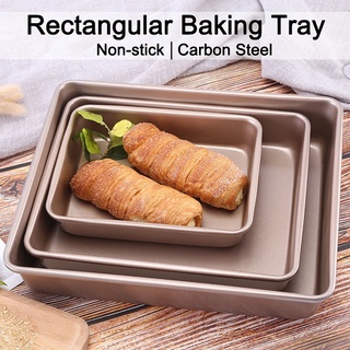 7.5 Inch Square Baking Tray Non-Stick Carbon Steel Toast Plate