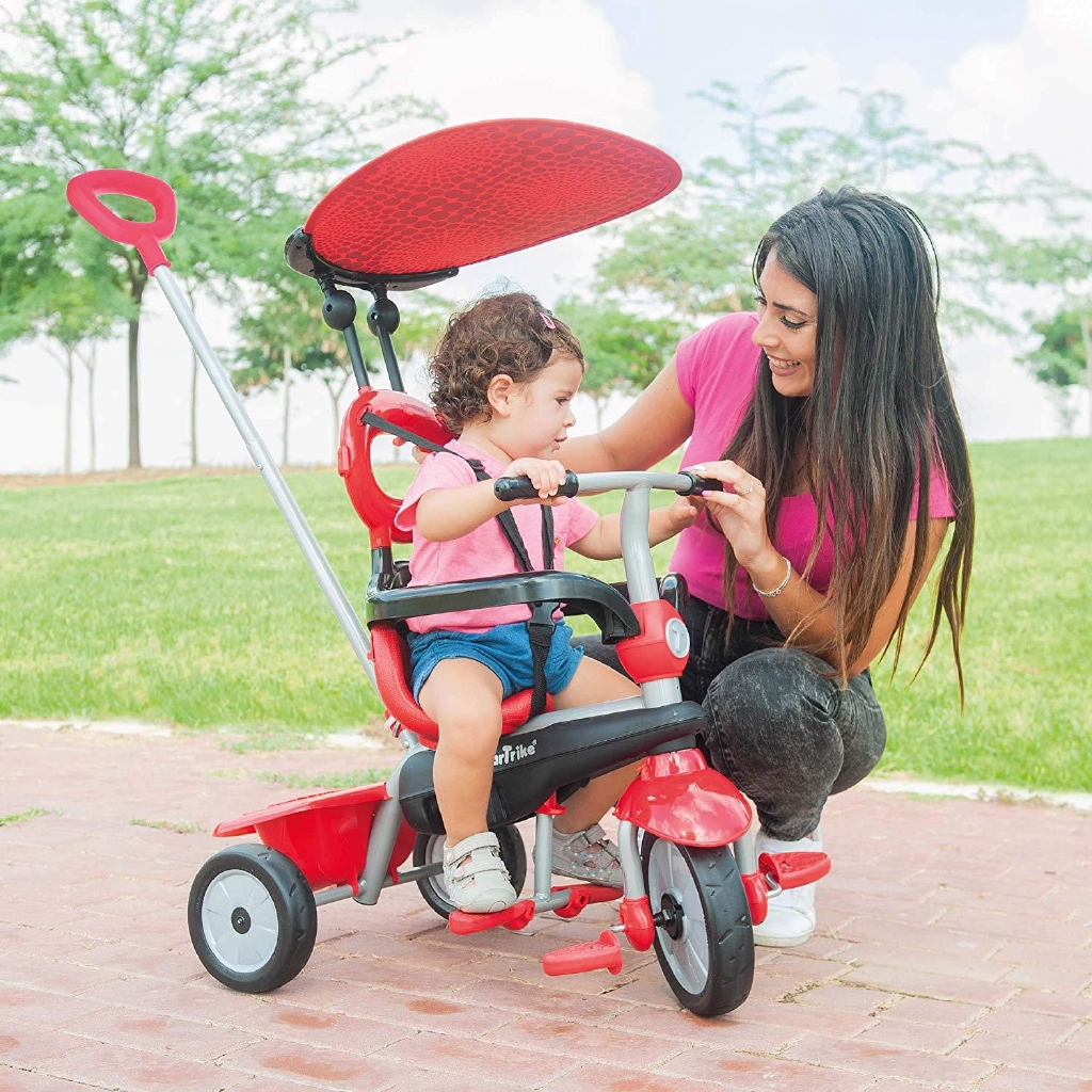 smarTrike Zoom 4 in 1 baby tricycle for toddler kid children walker Shopee Singapore